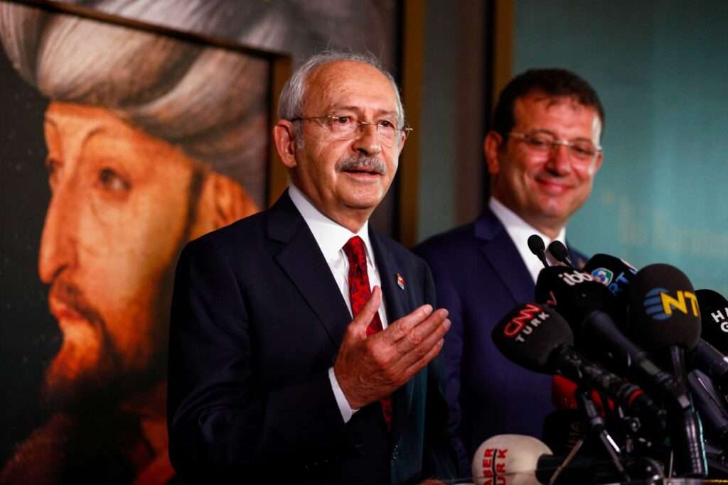 Kemal Kılıçdaroğlu ve Ekrem İmamoğlu görüşmesi